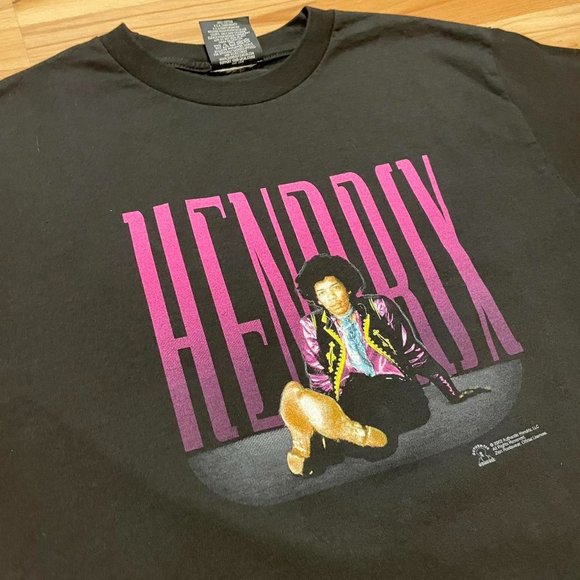 Vintage 2002 Jimi Hendrix Zion Rootswear rock n roll band tshirt - Picture 3 of 8
